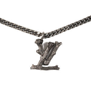 LOUIS VUITTON Silver Necklace